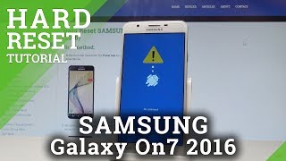 How to Hard Reset SAMSUNG Galaxy On7 (2016) - Bypass Screen Lock |HardReset.info screenshot 1