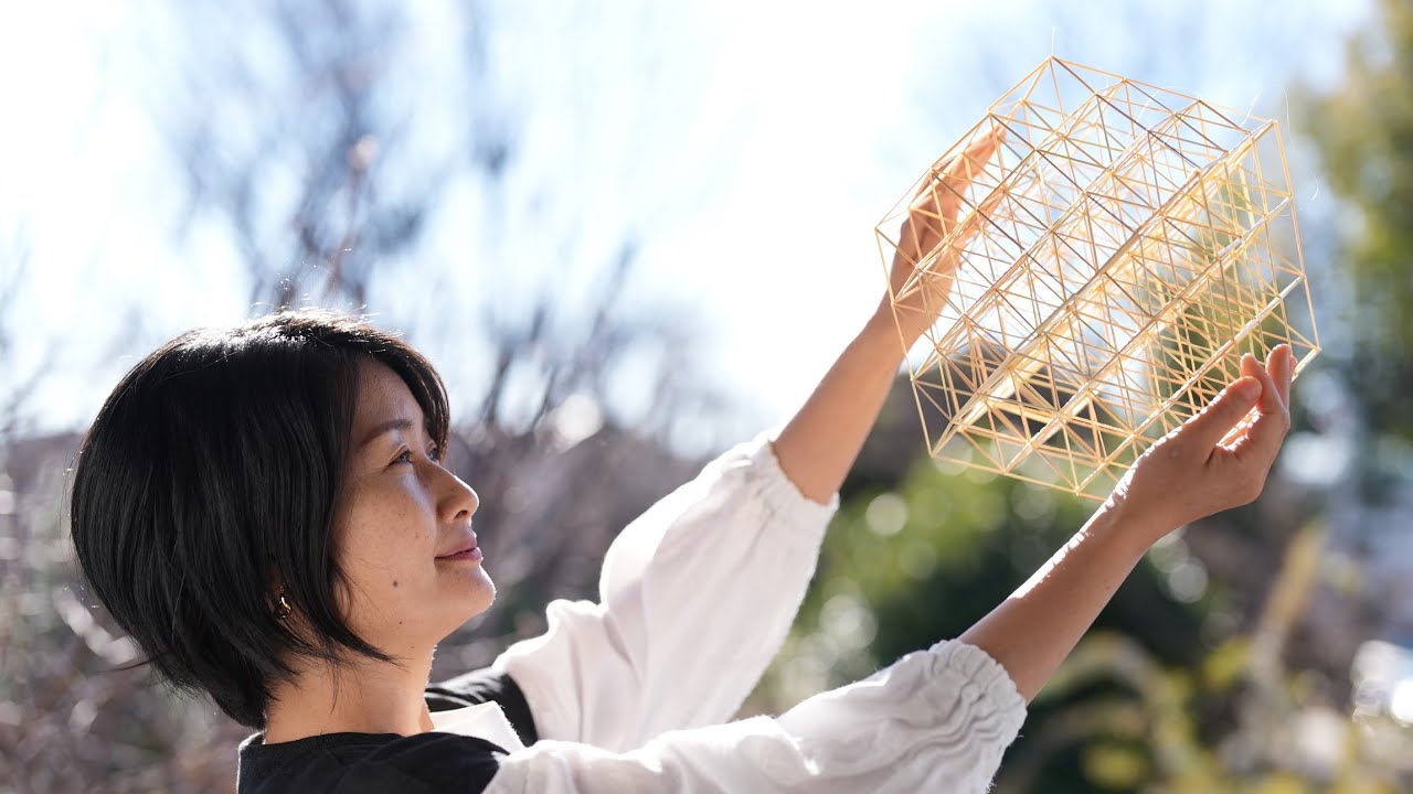 ライ麦のヒンメリで作る三次元フラワーオブライフ3D Flower of Life