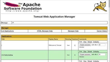 Run Java application using Apache Tomcat Server