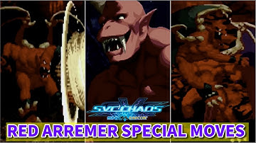 【SVC CHAOS】レッドアリーマー 必殺技  -Red Arremer Special Moves-【SNK】