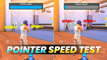 POINTER SPEED TEST 🔥 FREE FIRE MAX