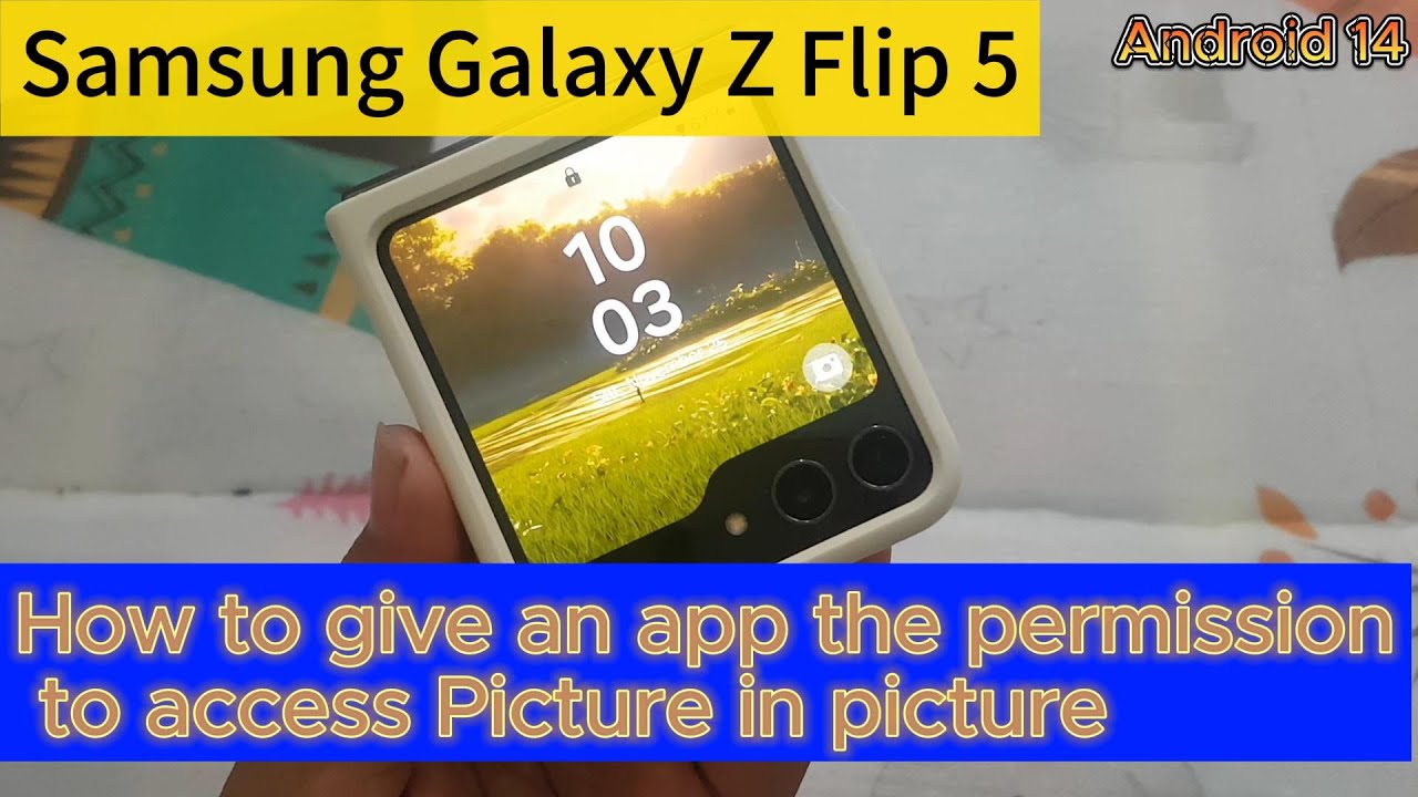 Samsung Galaxy Z Flip 5 How To Give An App The Permission To Access samsung-galaxy-z-flip-5-how-to-give-an-app-the-permission-to-access