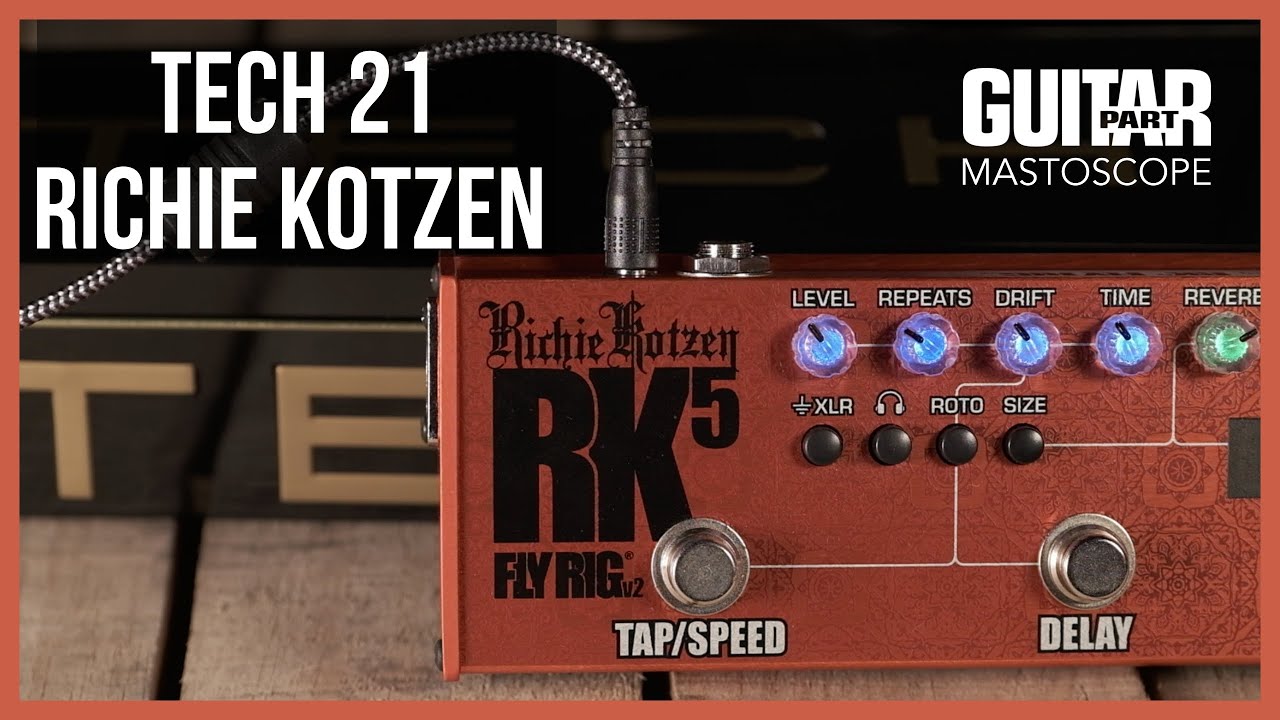 Essai du Tech 21 Fly Rig Richie Kotzen Signature - YouTube