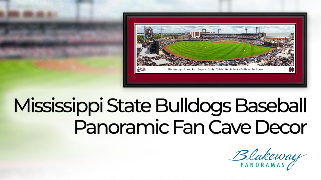 Mississippi State Bulldogs Baseball Panoramic Picture - Blakeway ...