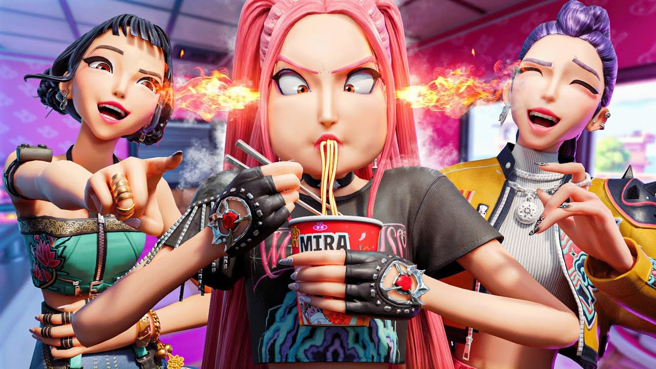 MIRA's SPICY RAMEN origin story .. KPop Demon Hunters !