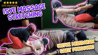 isye massage stretching untuk meredakan sakit punggung