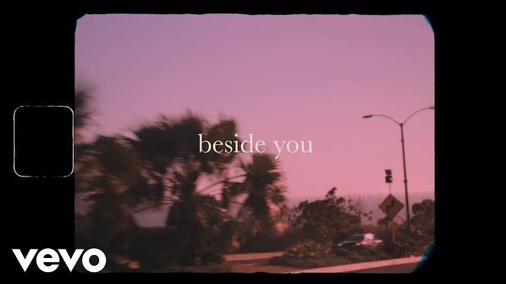 keshi - beside you (Lyric Video)
