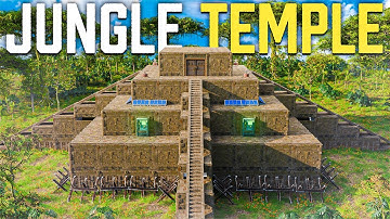 I Built an Unraidable Jungle Monument in Rust