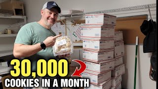 30,000 Cookies in 30 Days! Quick update from our Family baking business by Marketing Food Online 1,476 views 3 months ago 1 minute, 1 second