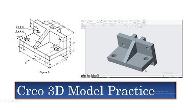 creo Basics 3d Modeling Exercise