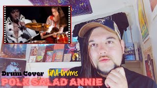 Drummer reacts to "Polk Salad Annie" Drum Cover by Sina-Drums (Elvis Cover)