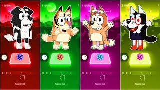 Bluey Bluey Bluey Bluey - Coffin Dance Tiles Hop Edm Rush Game Who Is Best?