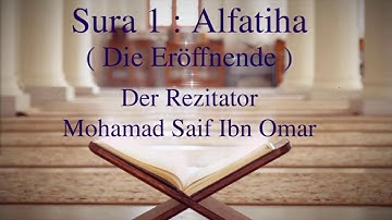 تلاوة تعليمية - سورة الفاتحة | محمد سيف بن عمر / Erlerne das richtige Rezitieren von Surah 1 Fatiha