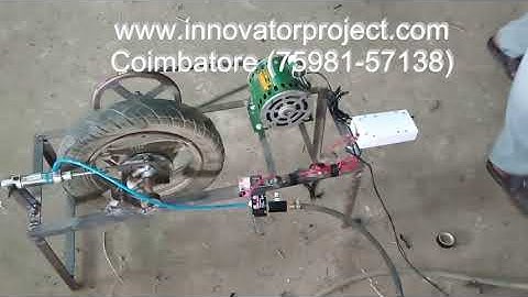 sensor based automatic reverse braking system / Sensor based automatic intelligent braking system