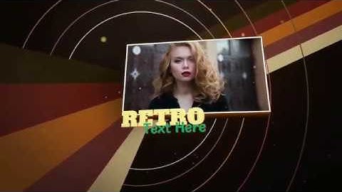Retro Slideshow 4K Final Cut Pro Templates - Apple Motion Templates| kitvideo.net