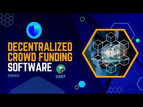 DApp Crowdfunding Software क्रिप्टो करेंसी USDT | Trust Wallet Crowd Funding MLM  Software Demo - video from Digiature