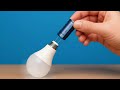Millions Don’t Know This Secret! LED Bulb & Capacitor Electricity Test