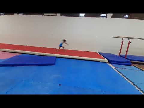 مهارة الهاند سبرينج جمباز فني انسات تحت ٨ سنوات اللعبة جولي احمد جلال 