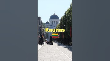 This is Kaunas, Lithuania 🇱🇹 #shorts