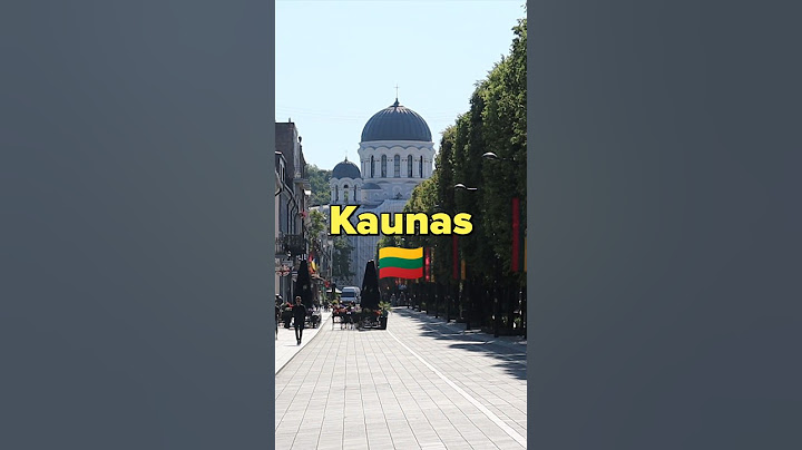 This is Kaunas, Lithuania 🇱🇹 #shorts