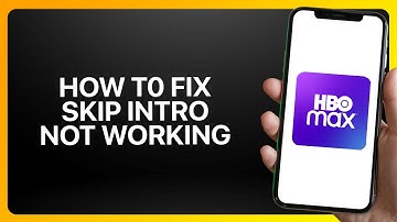 How To Fix Skip Intro Not Working In HBO Max App 2025! Tutorial