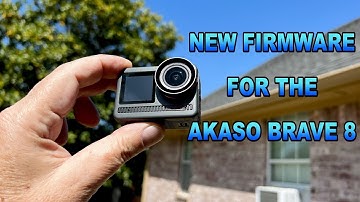 Akaso Brave 8 has a new firmware- Is it an improvement?