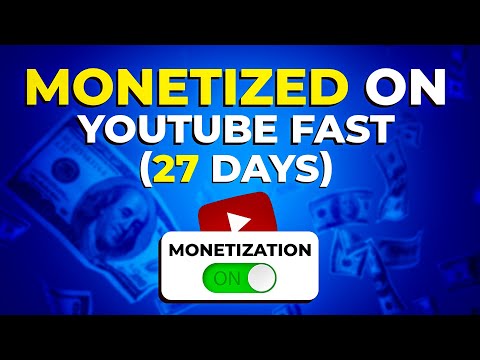 How to Get Monetized on YouTube Fast (less than 27 days)!