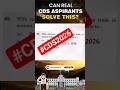 CDS GS PYQ Real Exam Questions | Most Expected Defence GS Questions #cds2026 #tranding #feedshorts