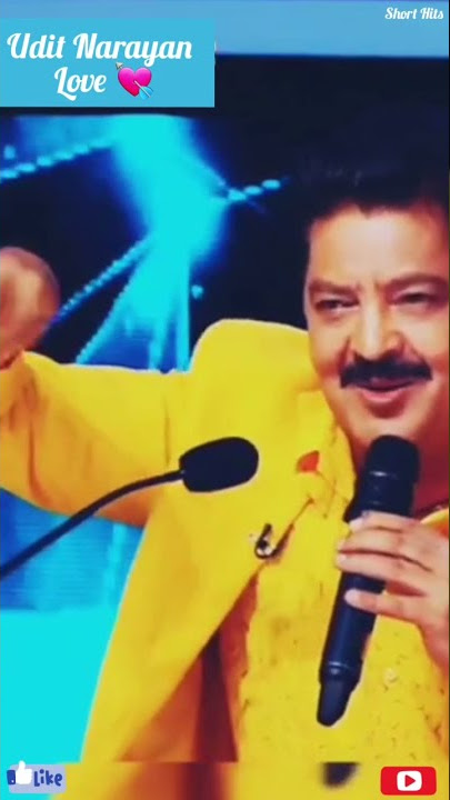 Gore gore mukhde pe kala kala chasma l Udit Narayan live #short