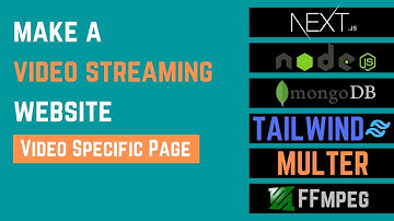 Video Streaming Website Tutorial Next JS + Node JS | Video Specific Page | Part 25