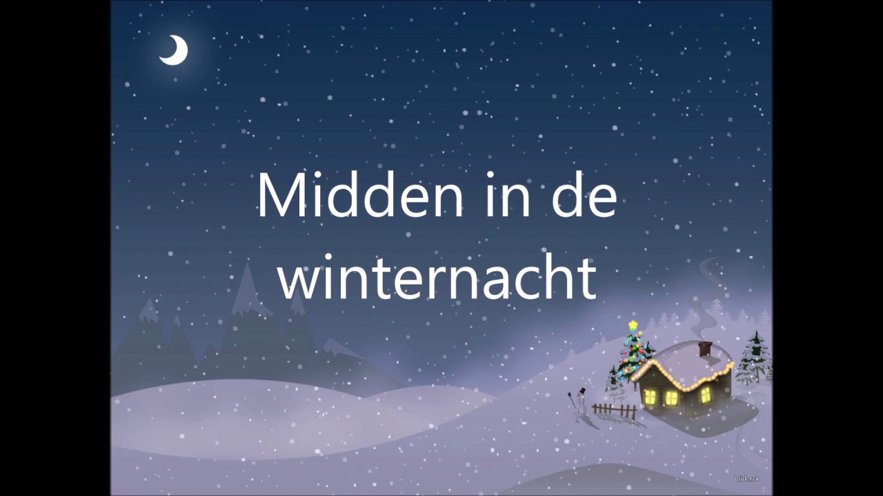 Midden in de winternacht YouTube Midden in de winternacht YouTube