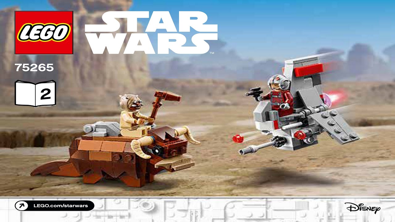 モフコ確認用 🛸 LEGO instructions 🛸 Star Wars 🛸 75265 🛸 T 16 Skyhopper vs