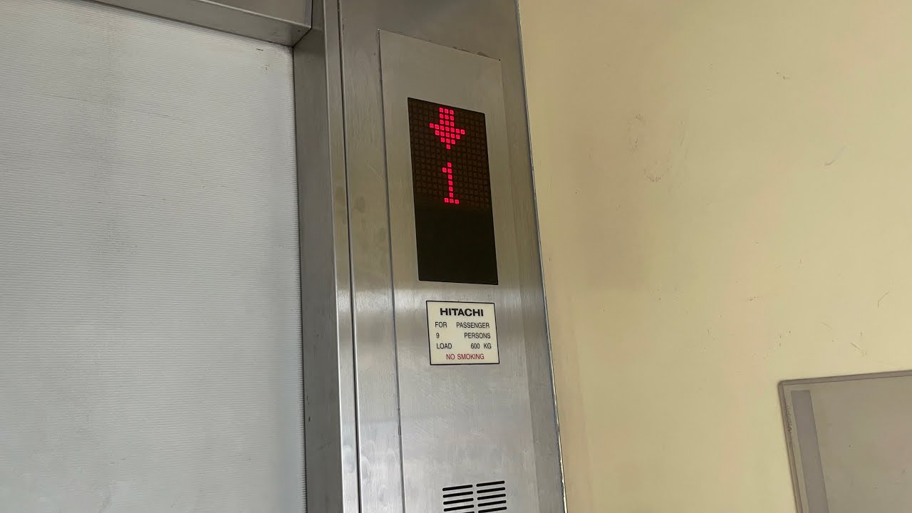 Modded 1980s Hitachi elevator at LPL Suites, Makati, Philippines