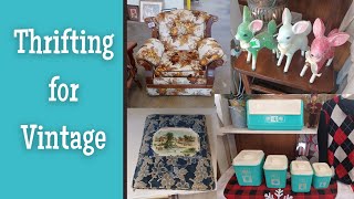 Finding Vintage Treasures for Less: Come thrifting with me! 🤩 #vintage #thrifting #thrift #antiques