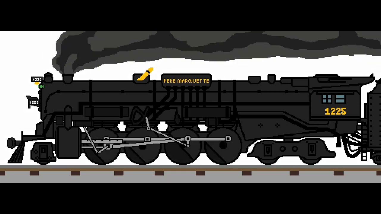 Polar Express 1225 (Pere Marquette) chugging sound effect