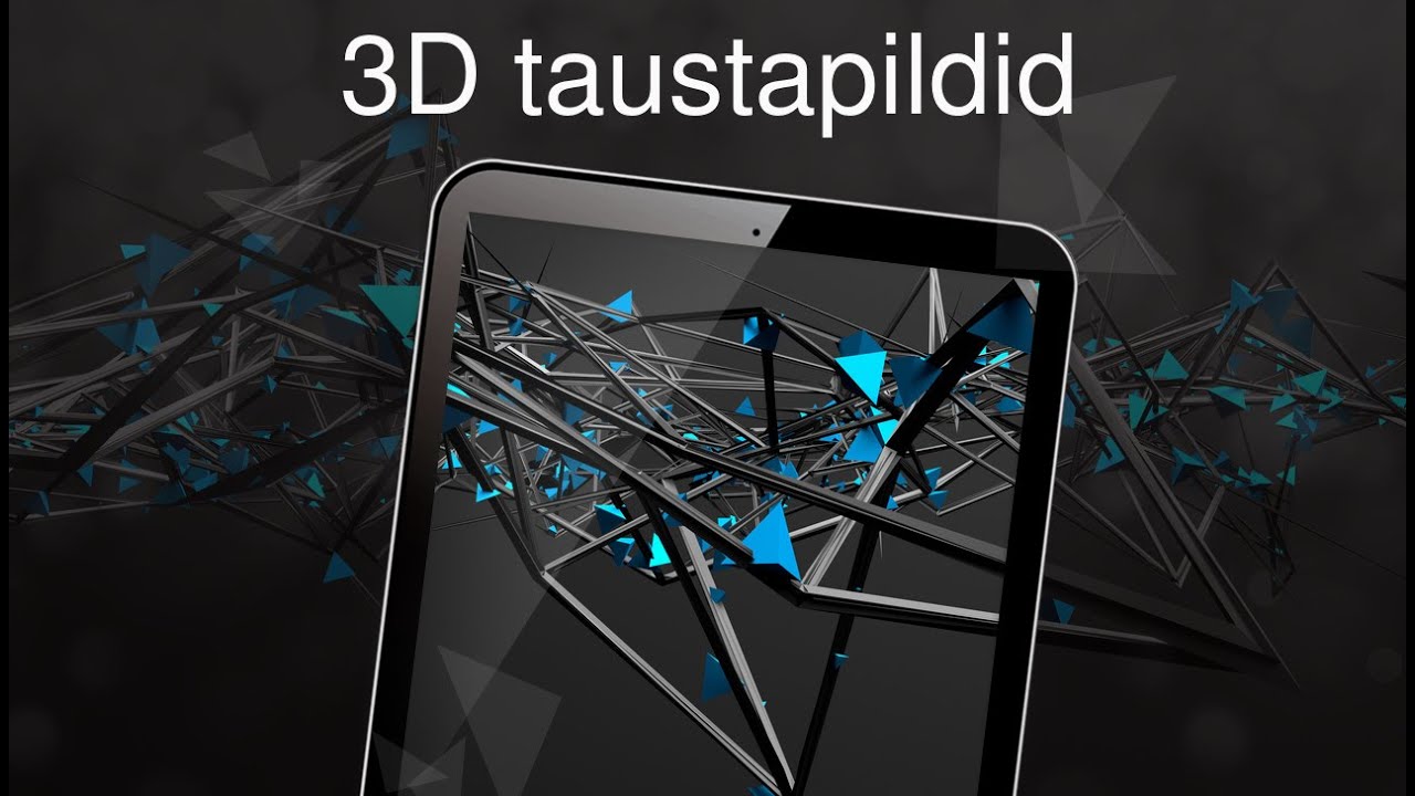 3D taustapildid 4k - YouTube