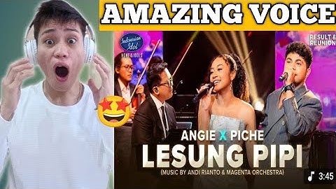 ANGIE X PICHE  X ANDI RIANTO - LEESUNG PIPI (Raim Laode) - RESULTS & REUNION| Indonesian Idol 2025