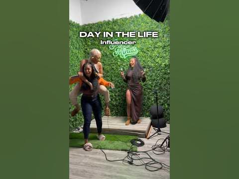 A day in the life influencer edition Pour Minds Podcast x Glamazontay