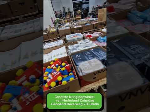 Grootste Kringloopwinkel Van Nederland Wordt Geopend in Breda | 7 December 2024