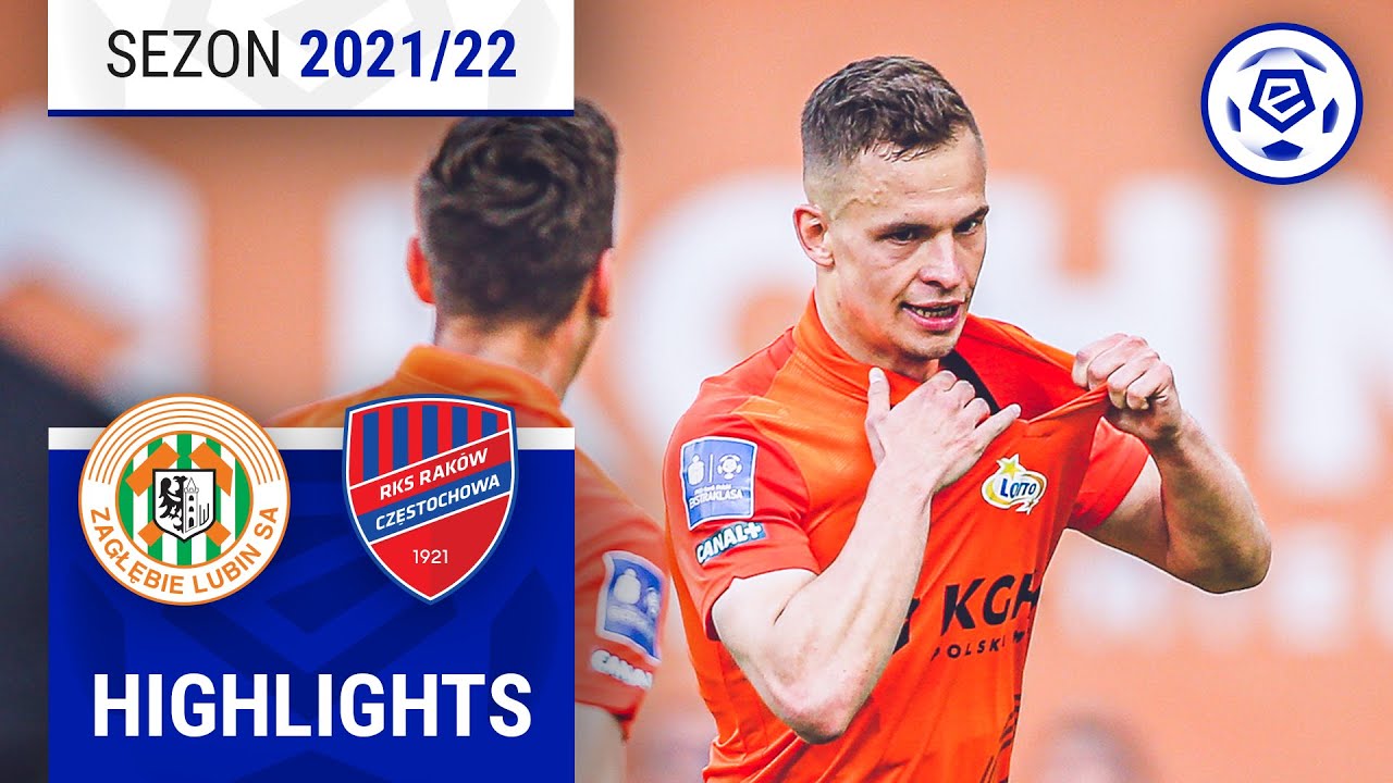 Zagłębie Lubin - Raków Częstochowa 1:0 | SKRÓT | Ekstraklasa 2021/22 | 33. Kolejka