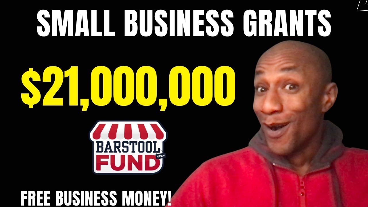 21 Million Dollar Small Business Grants Barstool Fund! YouTube