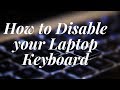 how to disable internal keyboard of laptop in windows 10 | Fast and easy