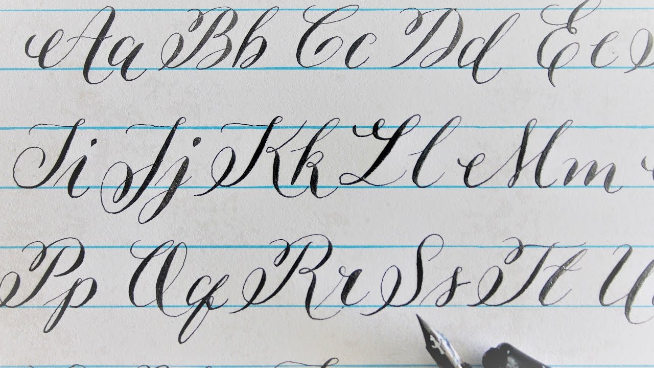 Calligraphy Letters For Beginners