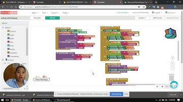 สร้างและเพิ่ม Topic ด้วยโปรแกรม thunkable เชื่อมกับ firebase   part2