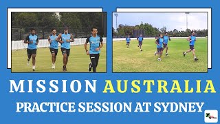 India tour to Australia | Team India's practice session in Sydney | INDvsAUS