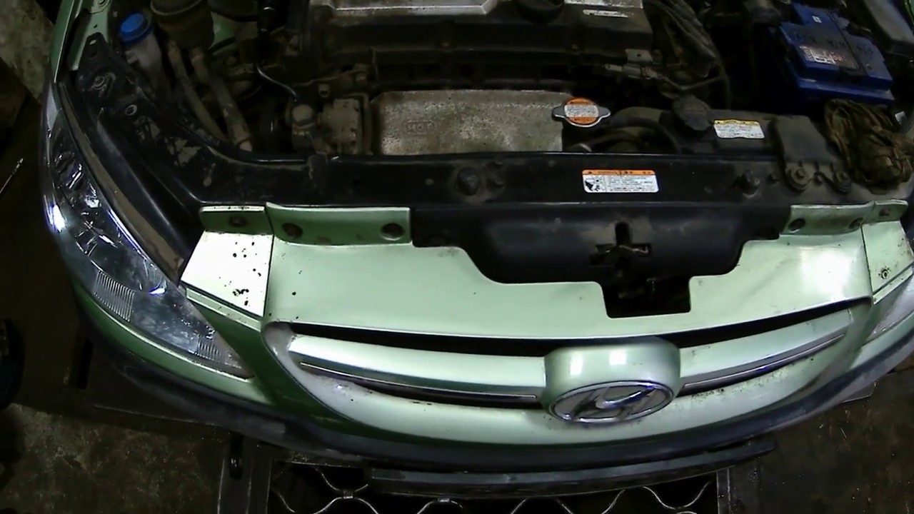 Hyundai getz замена сцепления