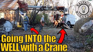 Can we SAVE the WELL at the Farm with a Crane & HAND Tools? ~ Putting my Auger Crane Truck to WORK! by Salvage Workshop 381,826 views 4 months ago 1 hour, 2 minutes