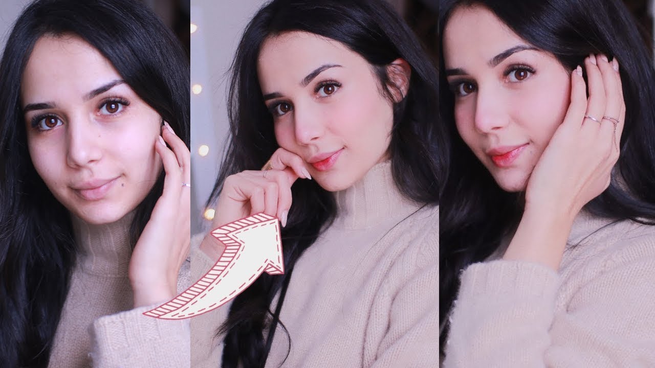 لوك ناعم جدا للبنات بثلاث منتجات فقط | NO MAKEUP Makeup