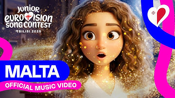 Eliza Borg - I Believe | 🇲🇹 Malta | Official Music Video | Junior Eurovision 2025