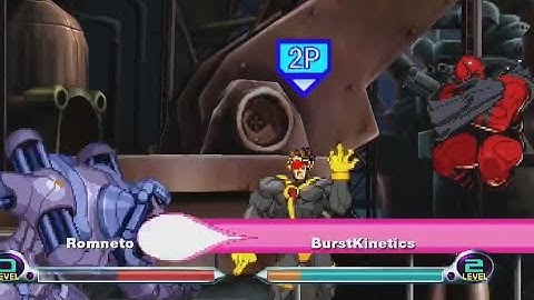 MvC2: Khaos - Sentinel blocks Crossup then does Unblockable .:12.7.22:. [Romneto Commentary]